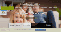 Desktop Screenshot of en.amisterhotel.com